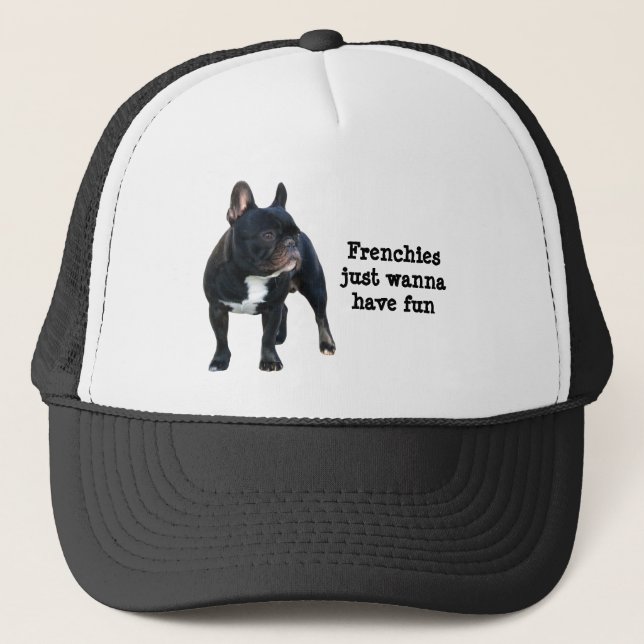 Fransk bulldogghatt keps (Framsida)