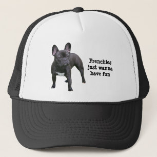 Fransk bulldogghatt truckerkeps