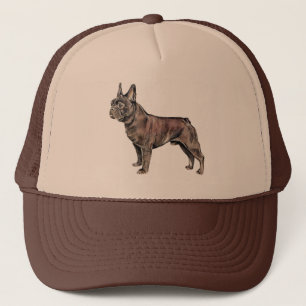 Fransk bulldogghatt truckerkeps