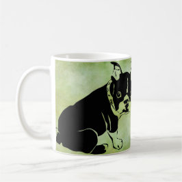 Fransk bulldoggkaffemugg av Brad Hines Kaffemugg