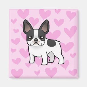 Fransk bulldoggkärlek magnet