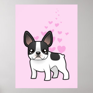 Fransk bulldoggkärlek poster