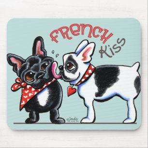 Fransk bulldoggkyss musmatta