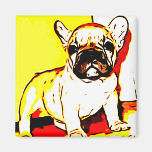 Fransk bulldoggmagnet magnet