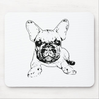 fransk bulldoggmousepad musmatta