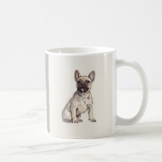 Fransk bulldoggmugg kaffemugg