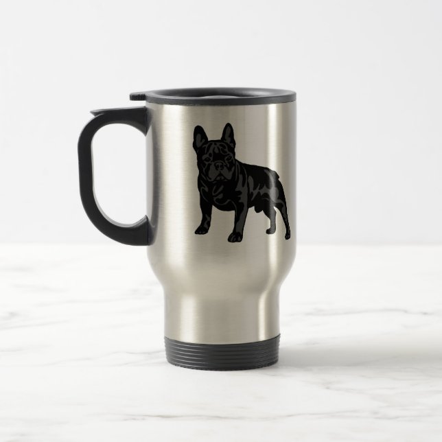 Fransk bulldoggmugg resemugg (Vänster)