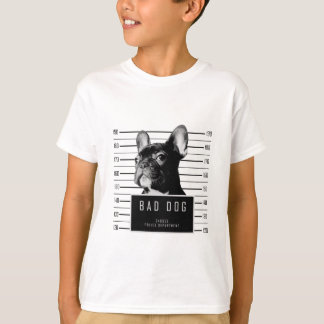 Fransk bulldoggMugshotskjorta T-shirt