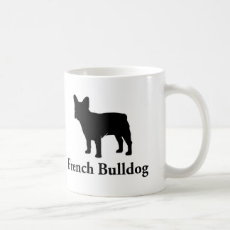 Fransk bulldoggSilhouette Kaffemugg