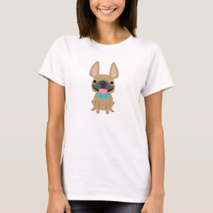 Fransk bulldoggskjorta tee