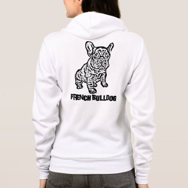 Fransk bulldoggskjorta tröja (Baksida)