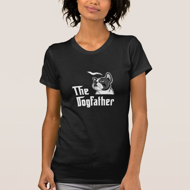 Fransk bulldoggT-tröja Tee (Framsida)