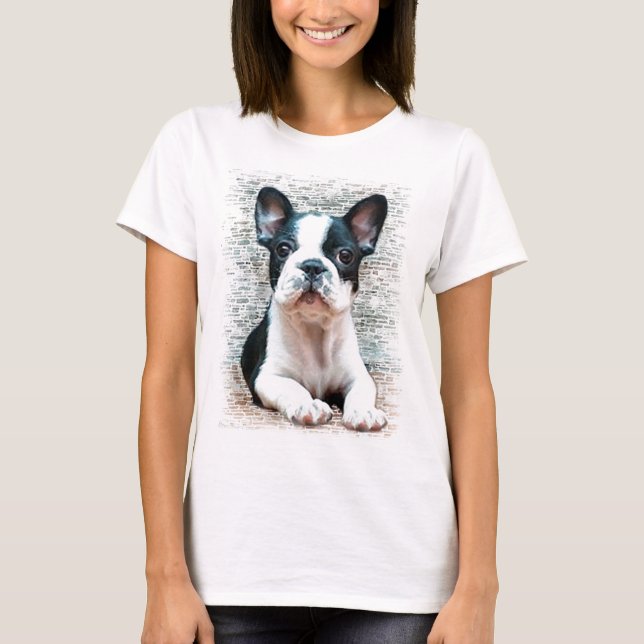 Fransk bulldoggtanktop tröja (Framsida)