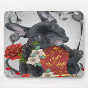 FRANSK BULLDOGGvalentin Mousepad Musmatta