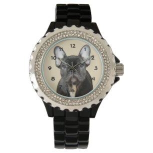 Fransk bulldoggvalp armbandsur