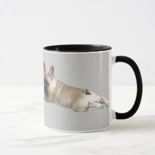 Fransk bulldoggvalpmugg mugg