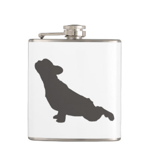 Fransk bulldoggYoga poserar Fickplunta