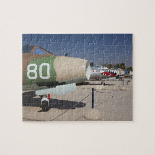 Fransk byggt Mystere fighter Pussel