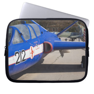 Fransk Byggt utbildare för Fouga Magister Laptop Sleeve