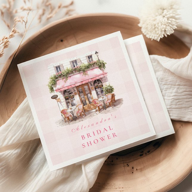 Fransk Cafe-Möhippa Pappersservett (Skapare uppladdad)