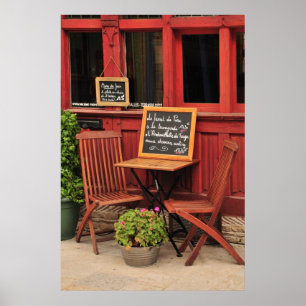 Fransk Cafe Poster
