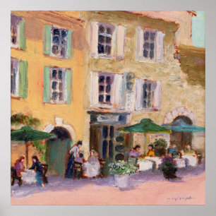 Fransk Cafe Poster