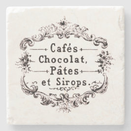 Fransk Cafe Stenunderlägg