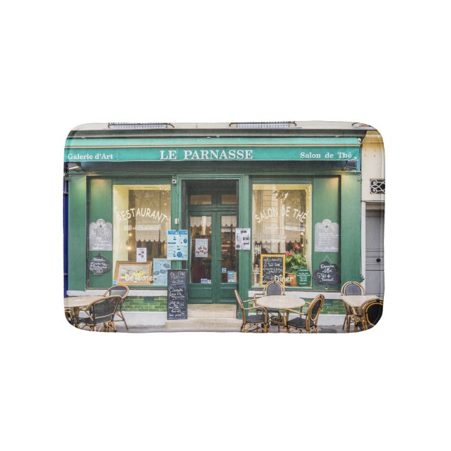 Fransk cafes: Versailles mysiga scen. Badrumsmatta (Framsidan)