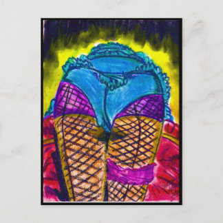 Fransk Cancan Vykort