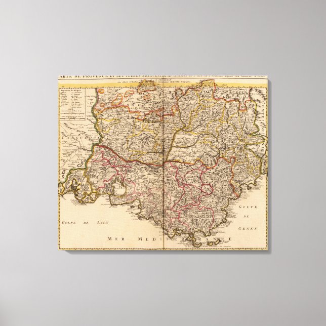 Fransk Canvastryck (Framsida)