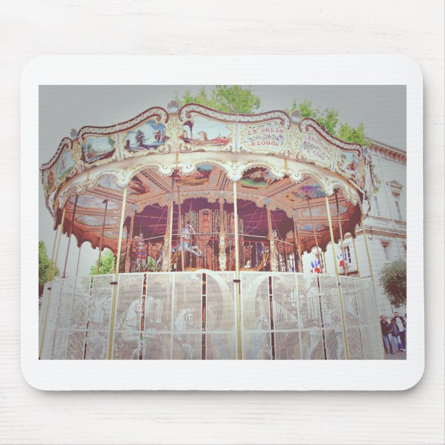 Fransk carousel musmatta (Framsidan)