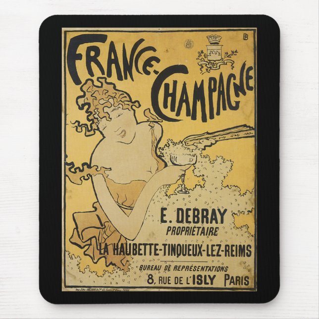 Fransk Champagne Musmatta (Framsidan)