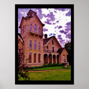 Fransk Chateau Poster