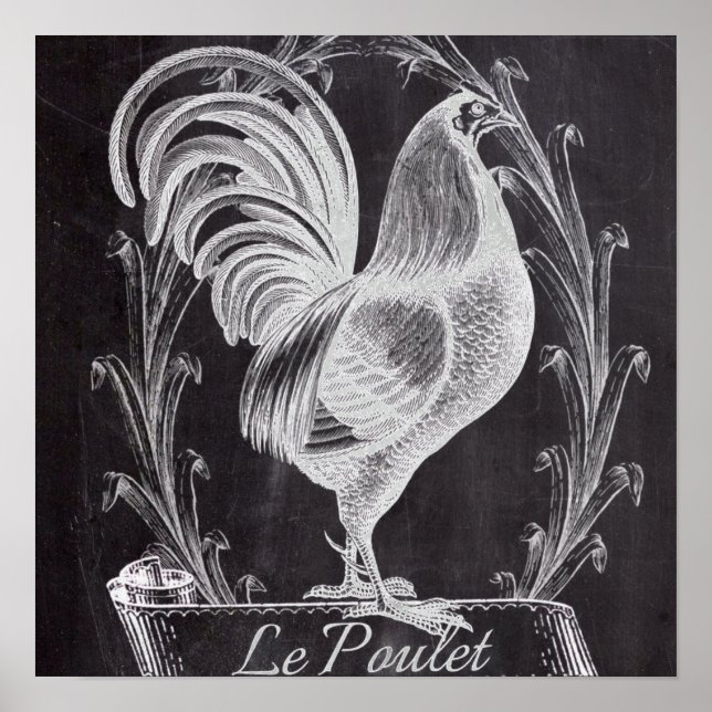 fransk chic-krita westerna land tupp poster (Framsidan)