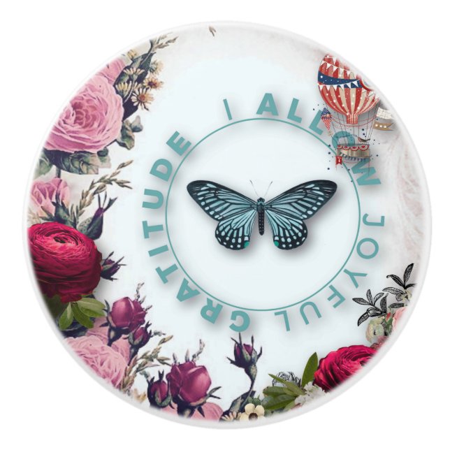 Fransk chic,land rustik,blommönster,ro,re knopp (Framsidan)