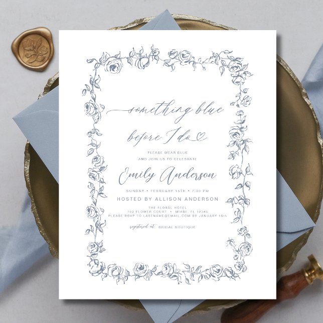 Fransk Chinoiserie något blått Möhippa (Skapare uppladdad)