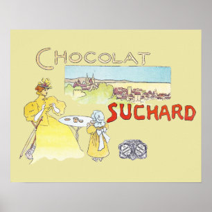 Fransk Chocolate Victorian Candy Sugar Poster