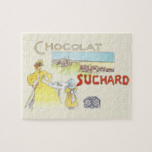 Fransk Chocolate Victorian Candy Sugar Pussel