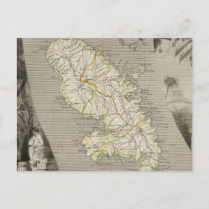 Fransk Colonies Martinique Vykort