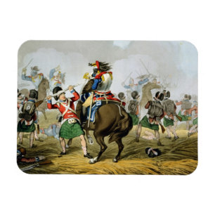 Fransk Cuirassiers vid slaget vid Waterloo, Char Magnet