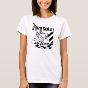 Fransk Cuisine Shirt Tröja