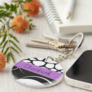 Fransk Damask, Giraffe, Black and White, ditt namn