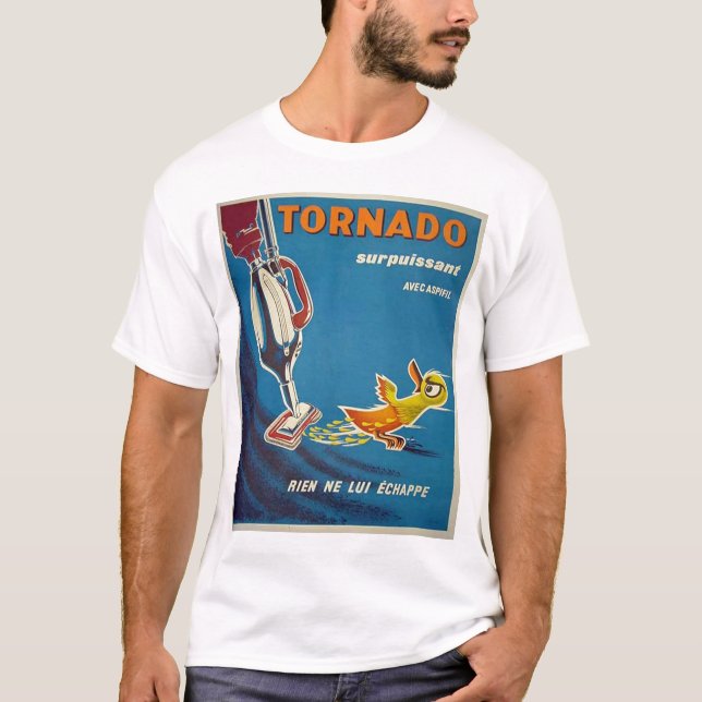 Fransk dammsuger tee shirt (Framsida)