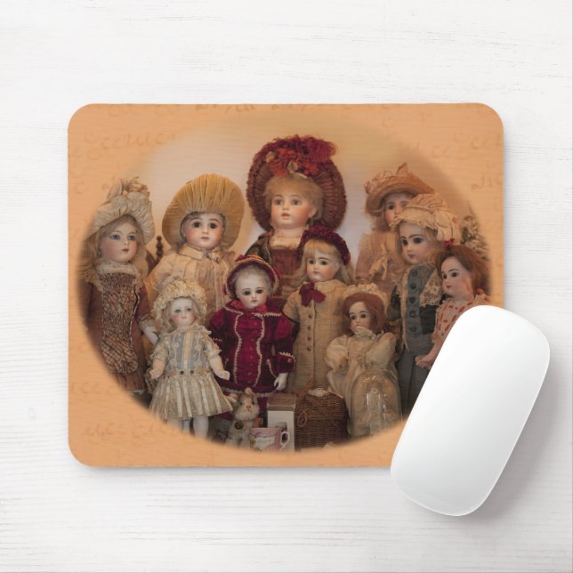 Fransk Dolls och Vänner Musmatta (Med mus)