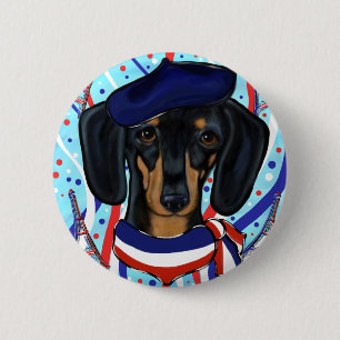 Fransk Doxie Knapp