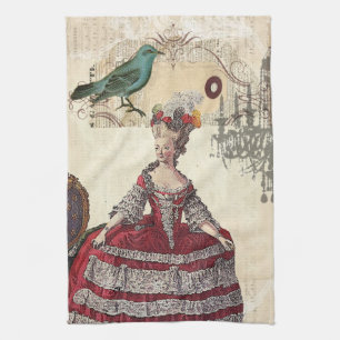 Fransk drottning Marie Antoinette för Paris Kökshandduk