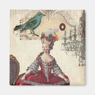 Fransk drottning Marie Antoinette för Paris Magnet
