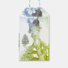 Fransk elegant Marie Antoinette Joyeux Noel Presentetikett