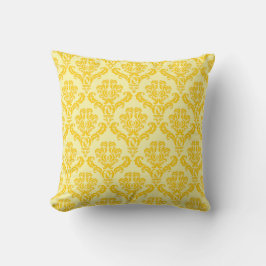 Fransk Empire Damask Pattern #3 Kudde