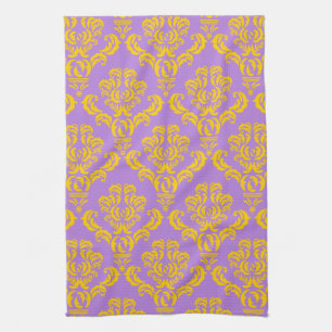Fransk Empire Damask Pattern #4 Kökshandduk
